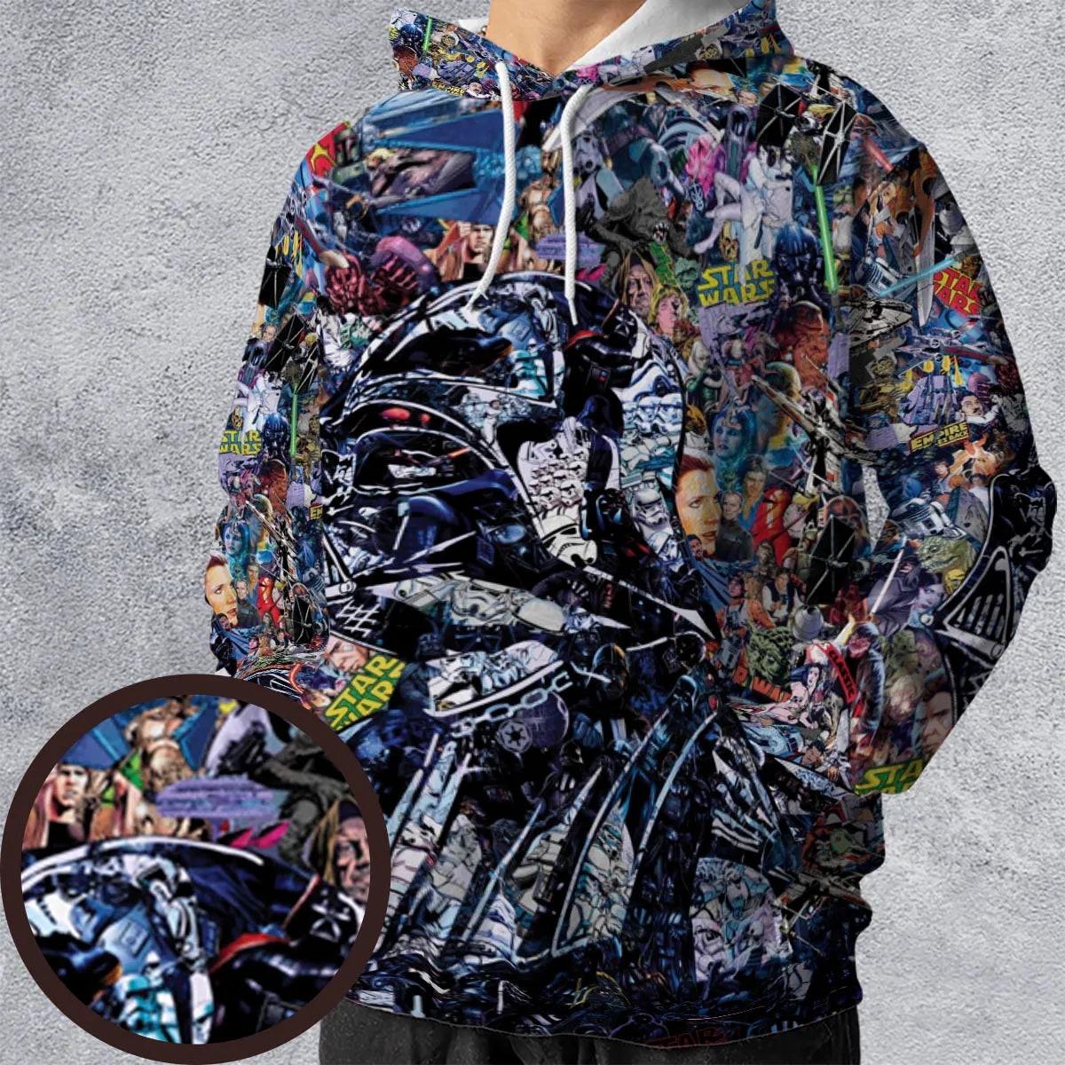 All-over Print Hoodie - 8TXZY7NB