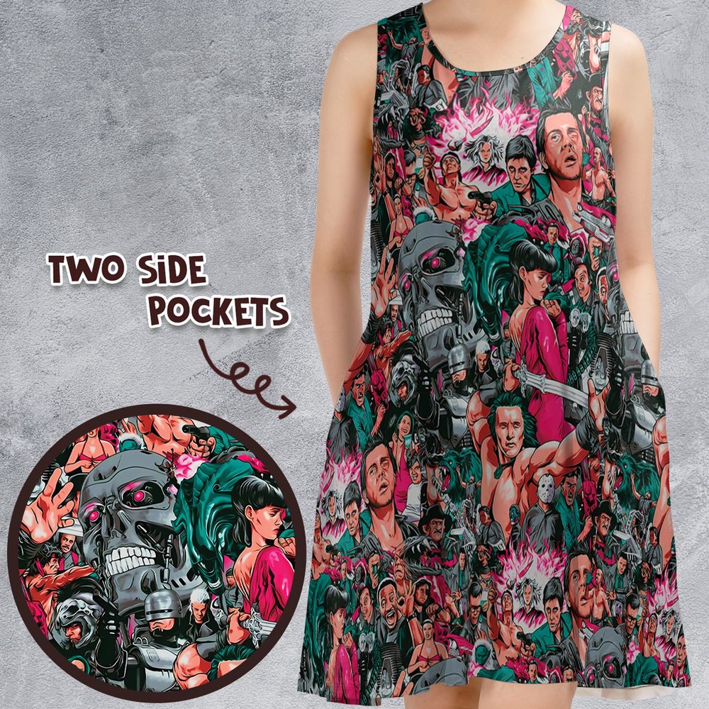 Sleeveless Dress - JQ1QEEJZ -  - 1