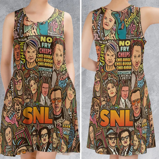 Sleeveless Dress - S5LNMSCE