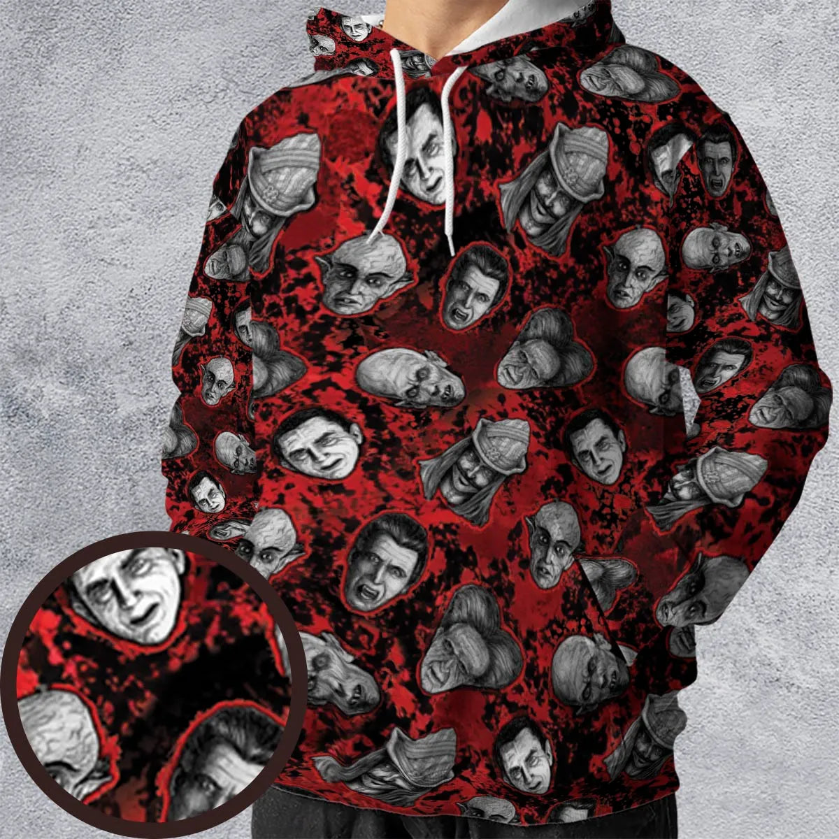 All-over Print Hoodie - QJ3Z172C