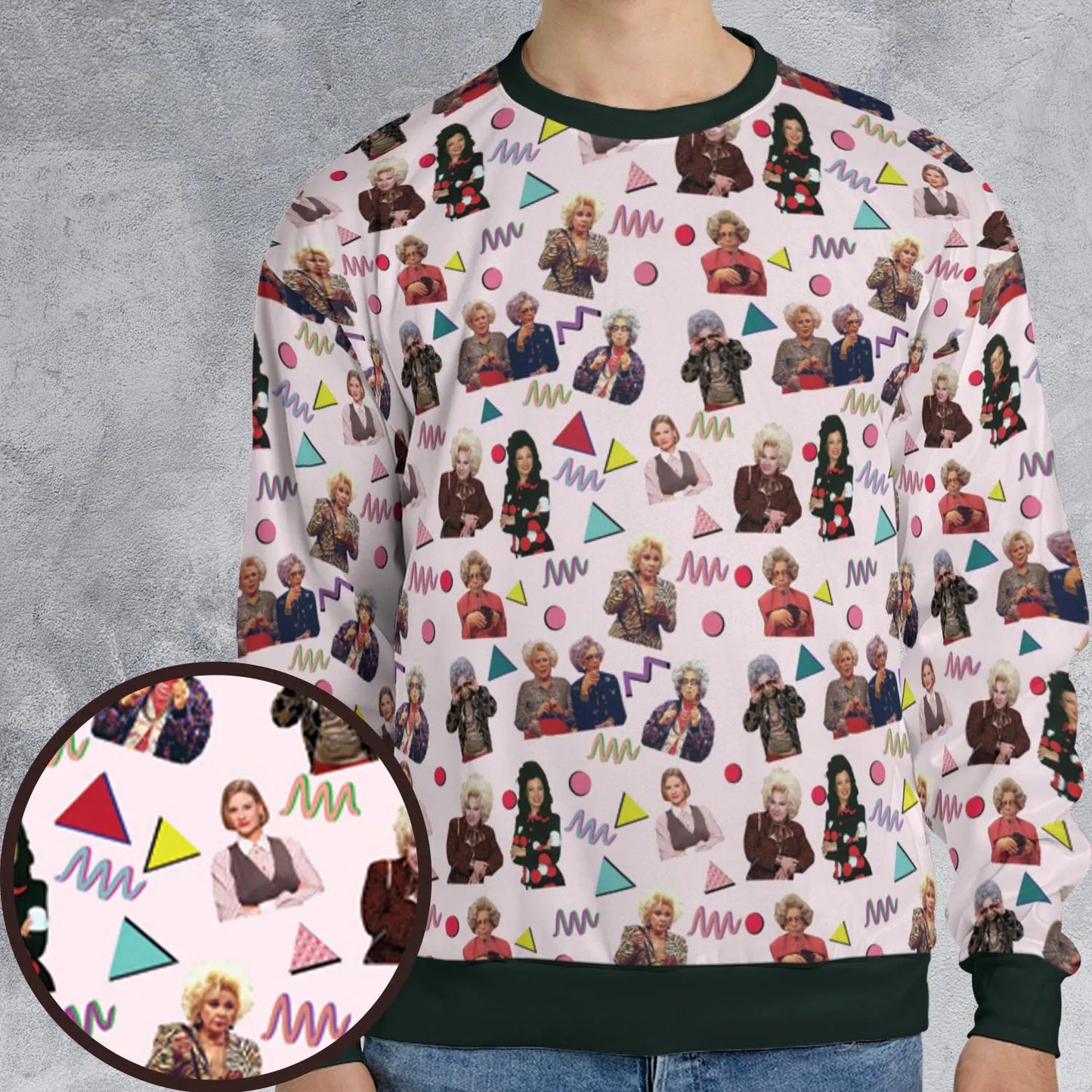 All-over Print Sweatshirt - J7KZCN6N