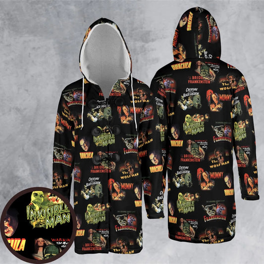 Hooded Cloak Coat - 52YYCS42