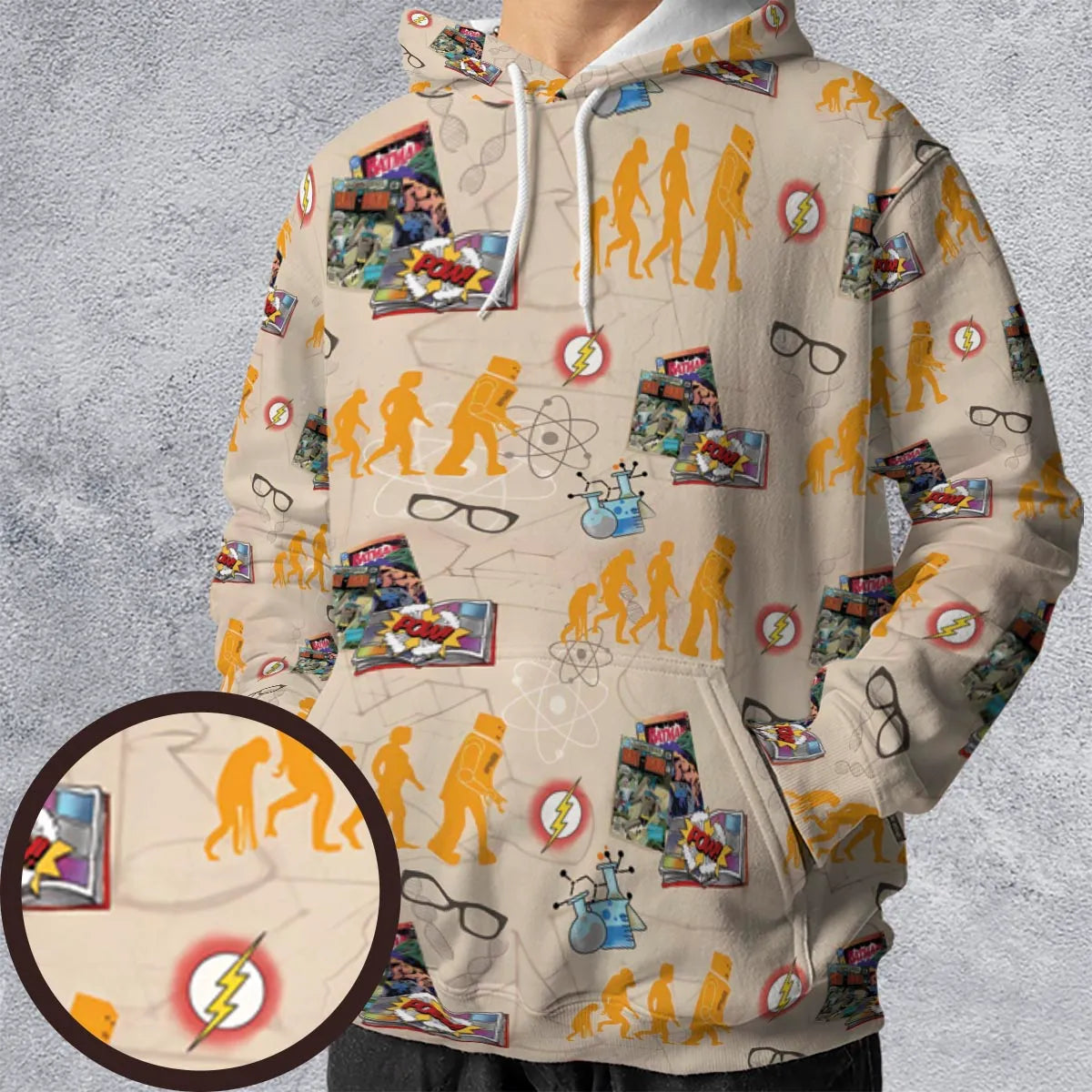 All-over Print Hoodie - JAQ4C7NW