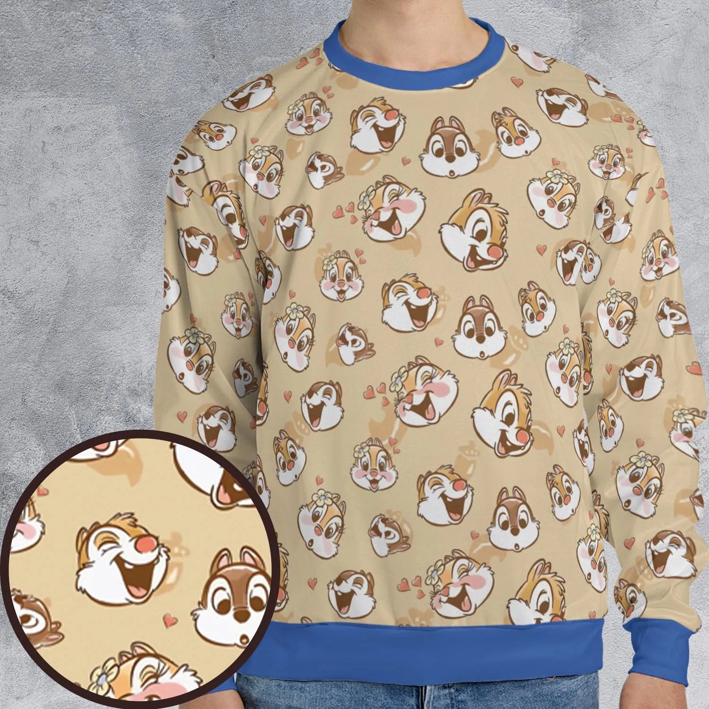 All-over Print Sweatshirt - 8BGFLFTE