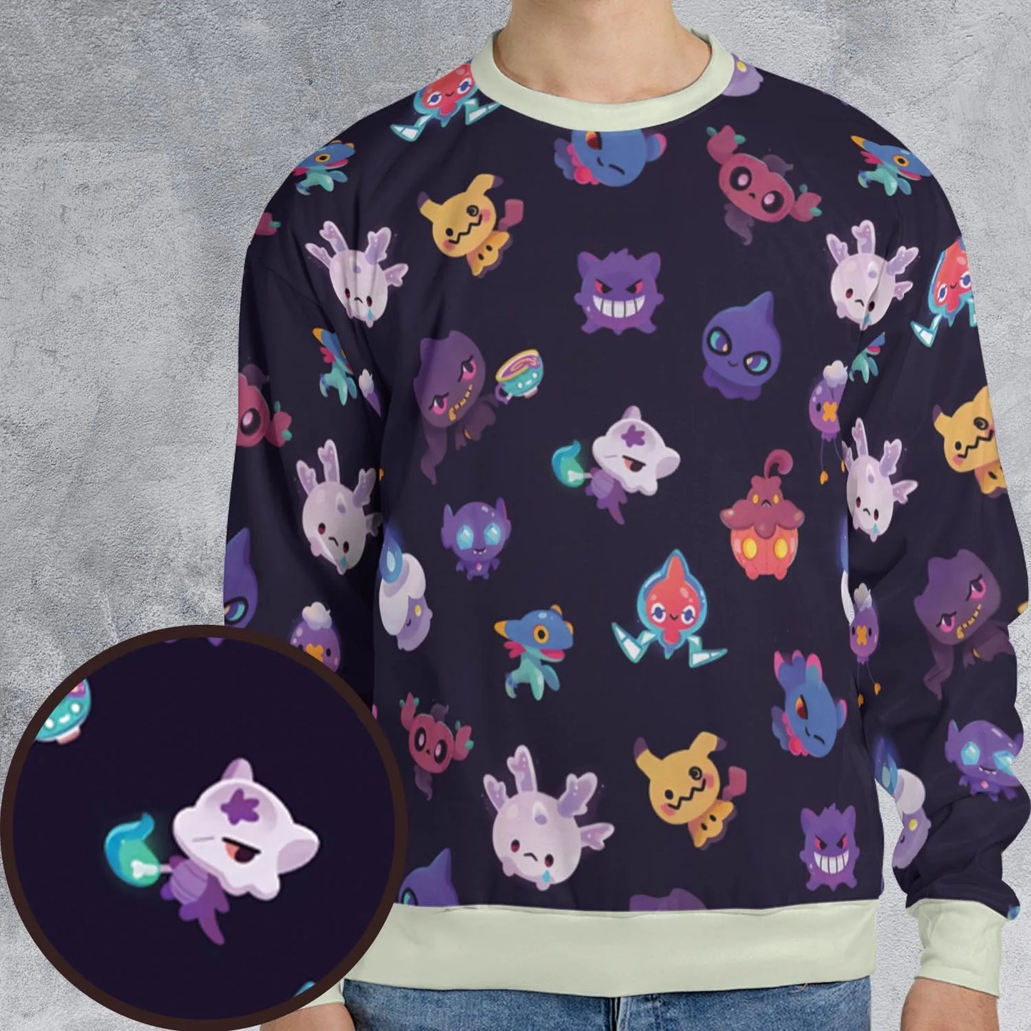 All-over Print Sweatshirt - YEJUR8VM