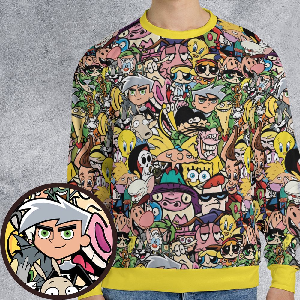 All-over Print Sweatshirt - 1FBLY26A -  - 1