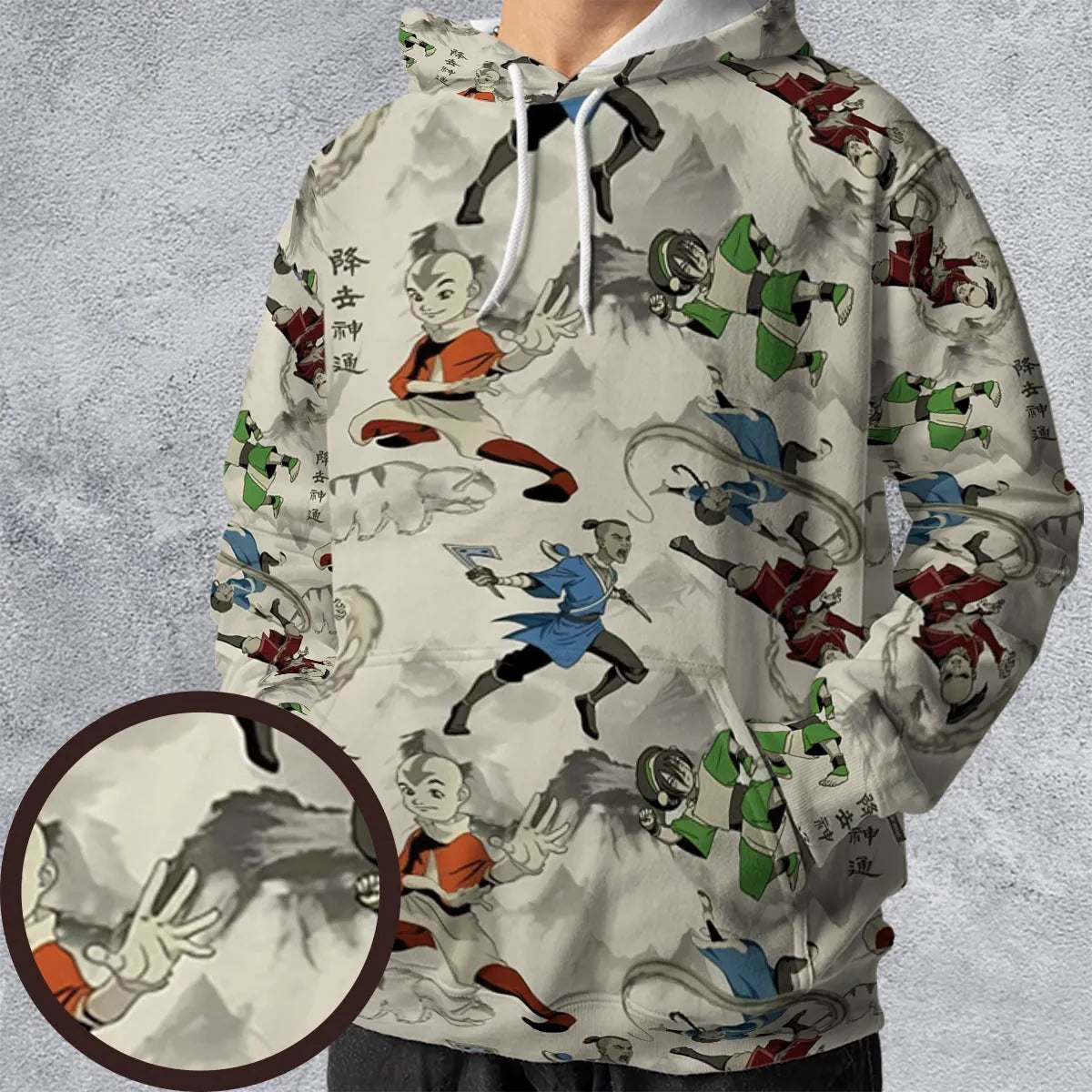 All-over Print Hoodie - HCM61541