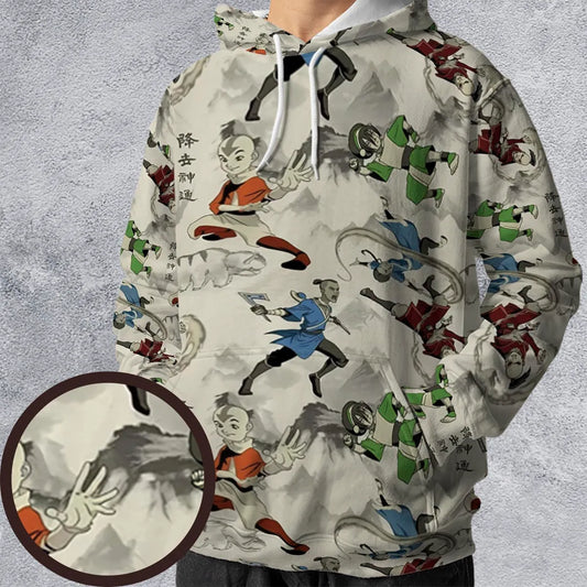 All-over Print Hoodie - HCM61541