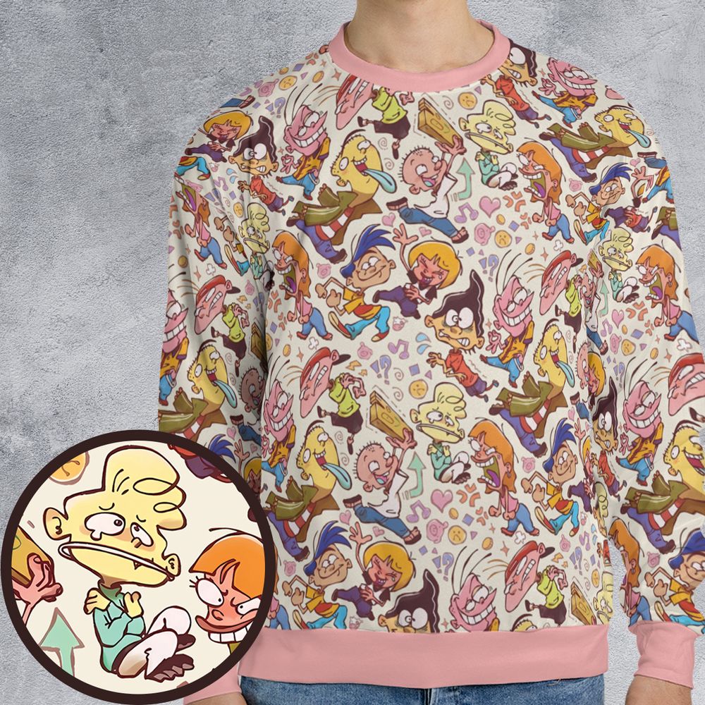 All-over Print Sweatshirt - F3WNW5BQ -  - 1