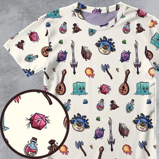All-Over Print Unisex T-Shirt - QDXKPNW8
