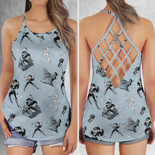 Criss Cross Tank Top - FSXW1BHJ
