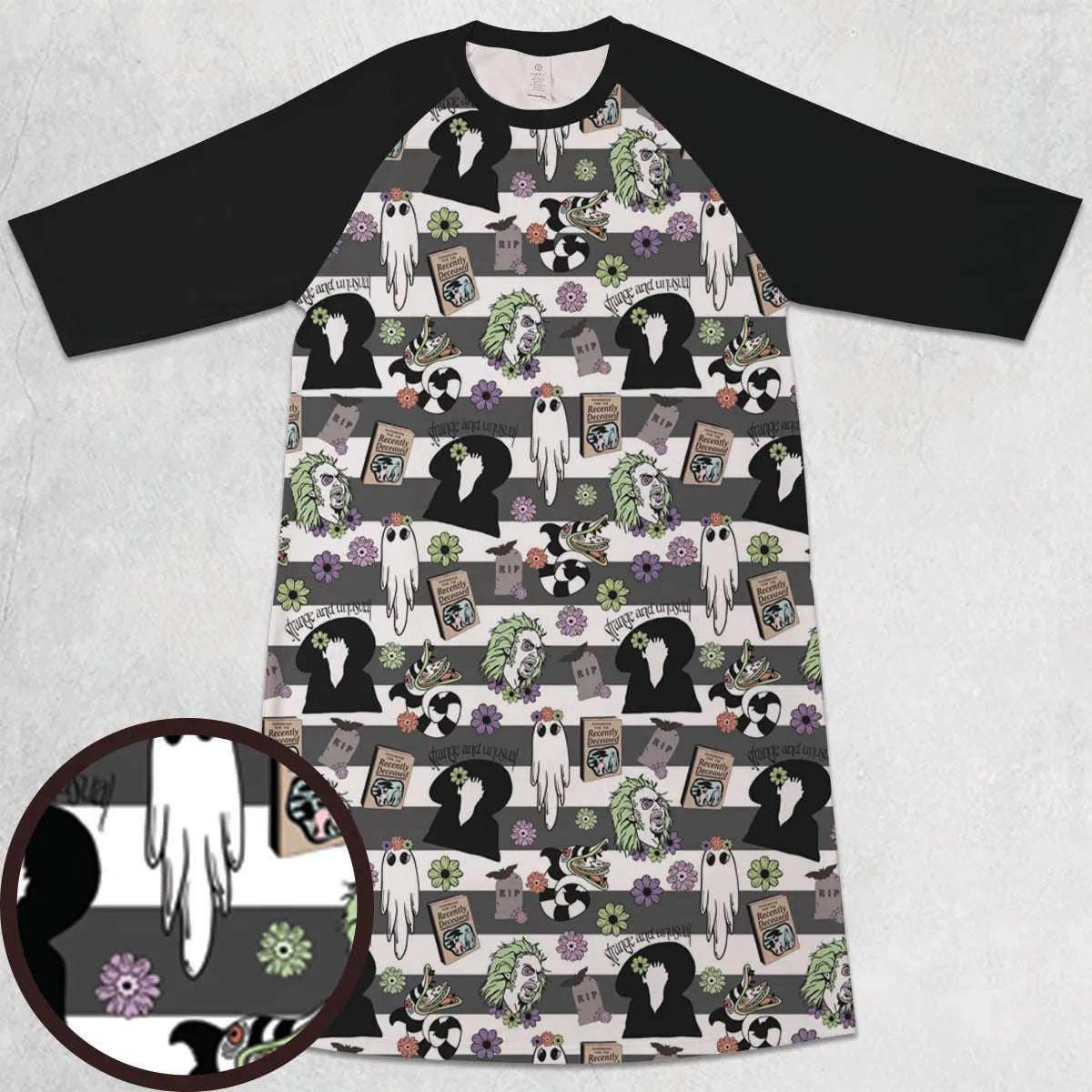 3/4 Sleeve Raglan Dress - M35PJVAT