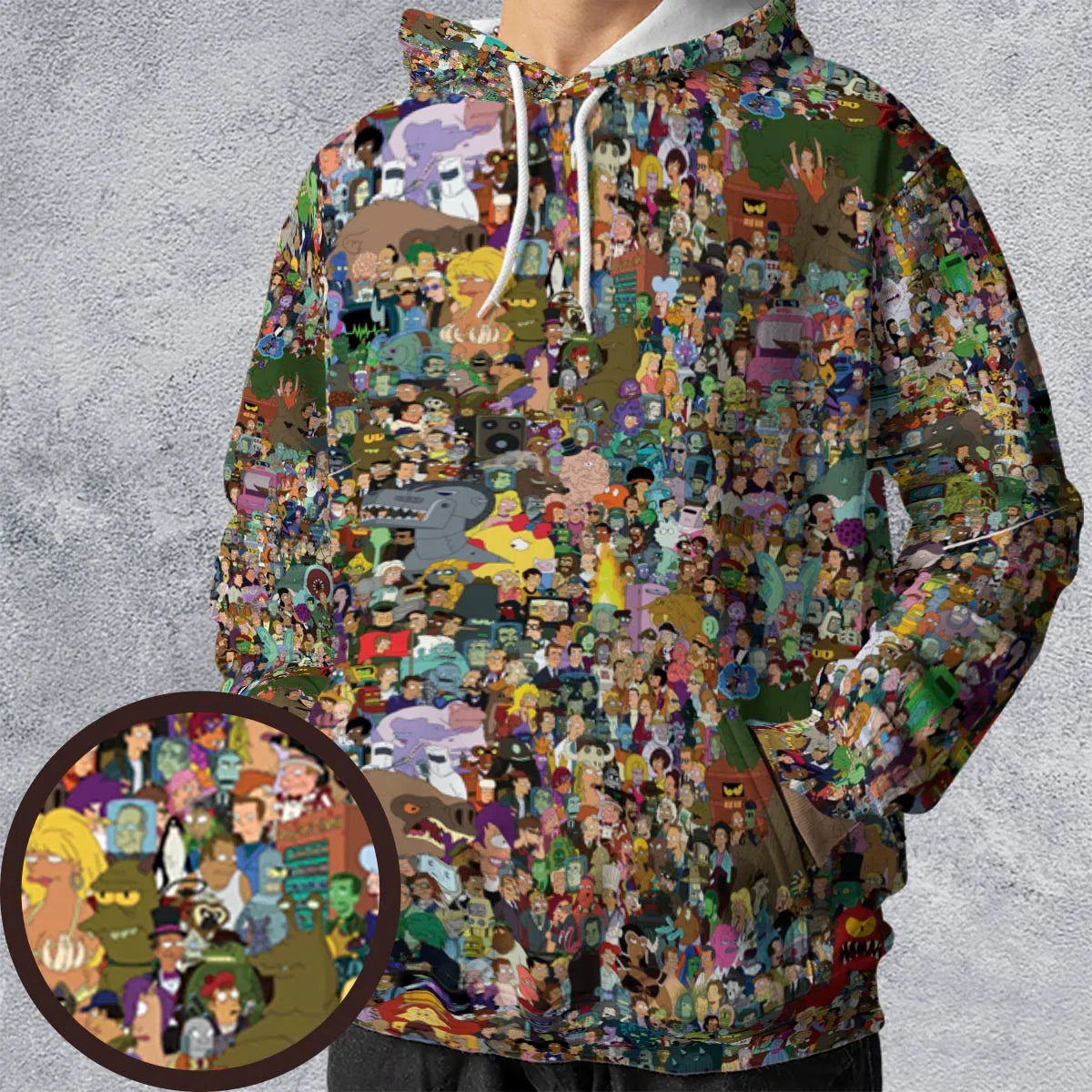 All-over Print Hoodie - F2S4WDQK