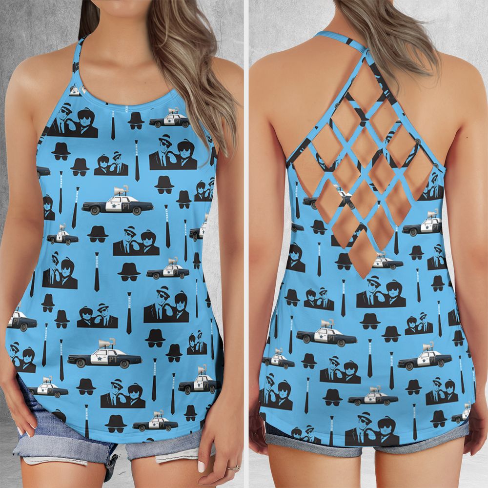 Criss Cross Tank Top - CEJ6MSNX -  - 1