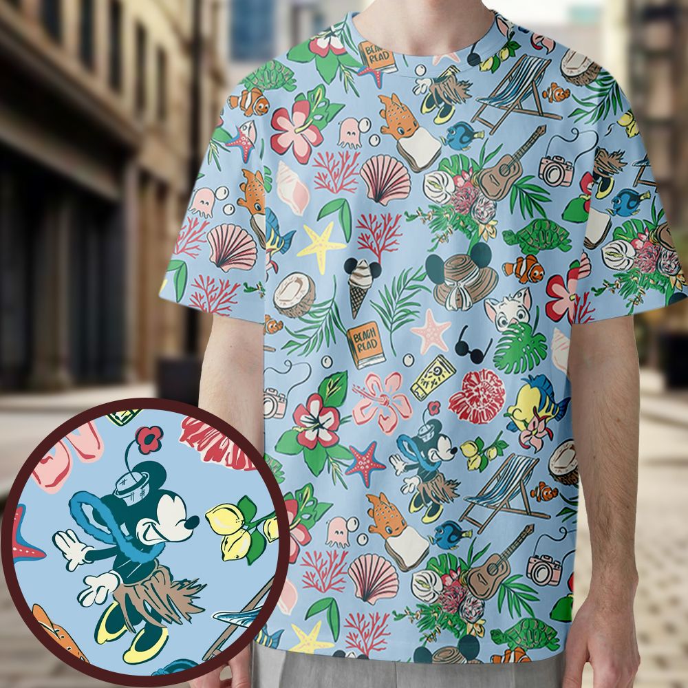All-Over Print Unisex T-Shirt - L68DQ6QE -  - 1