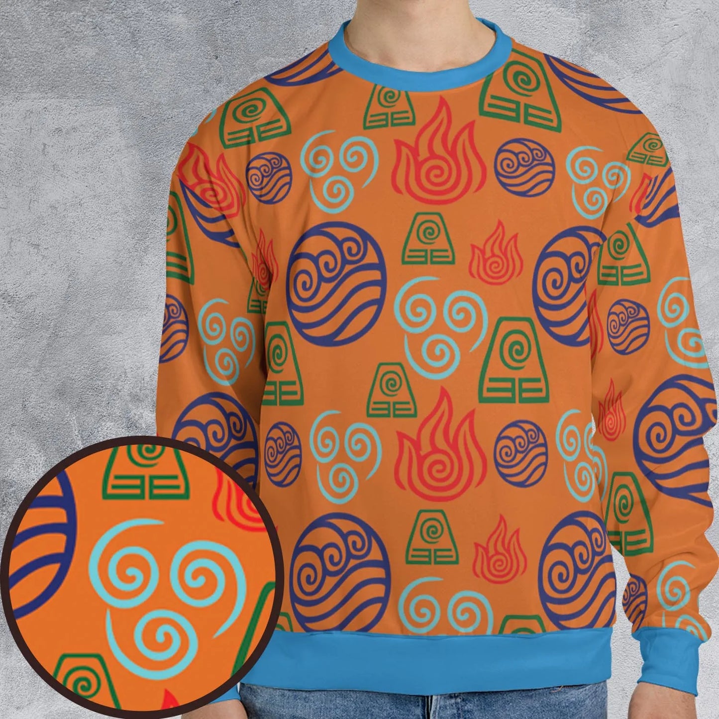 All-over Print Sweatshirt - BWRQ9NYQ