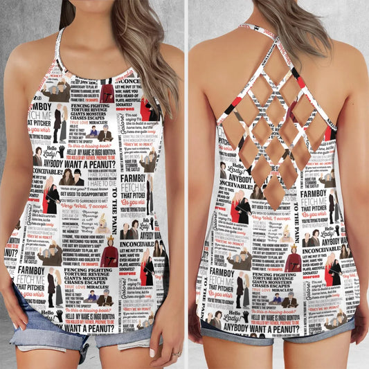 Criss Cross Tank Top - ETF827Z8