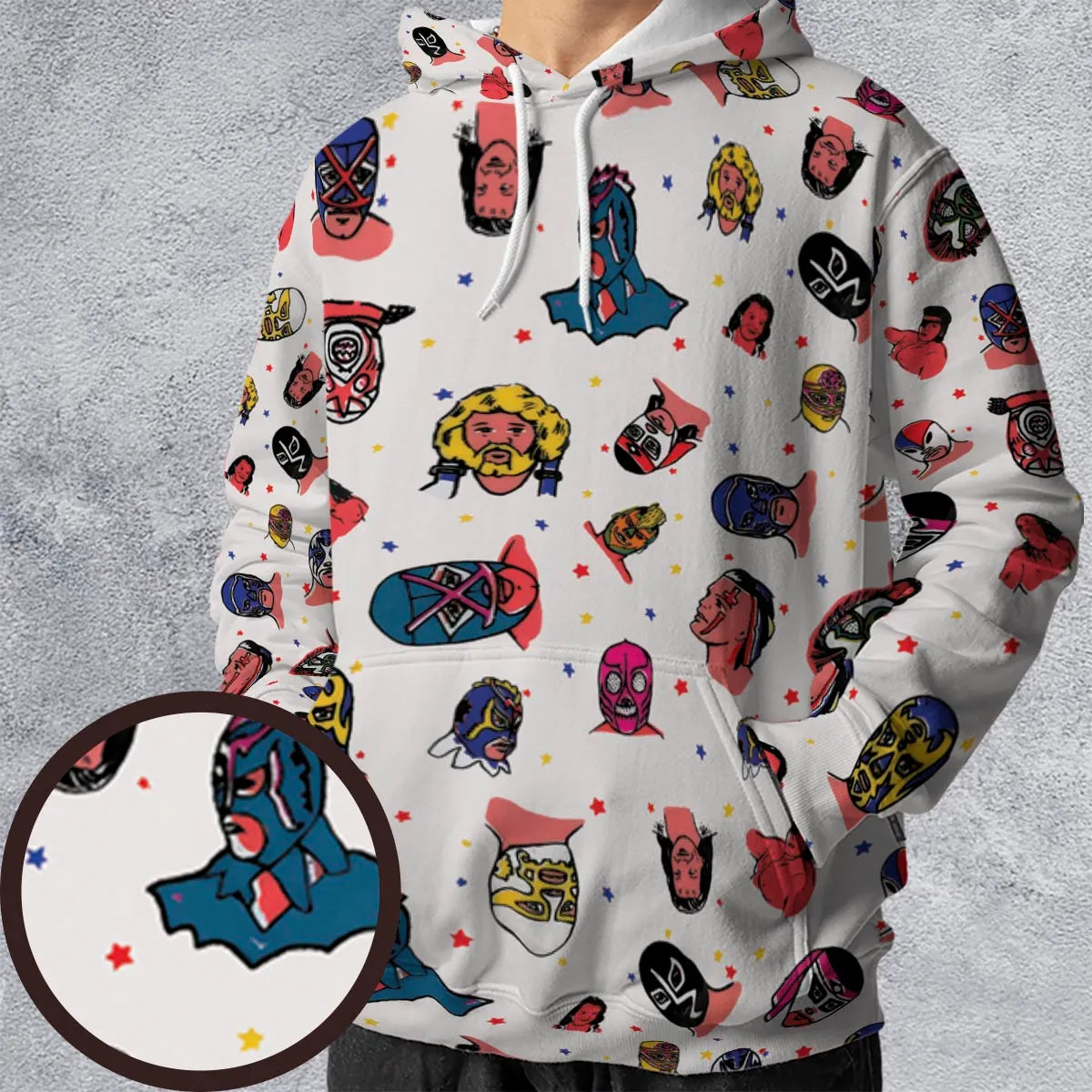 All-over Print Hoodie - TUR9PVDW