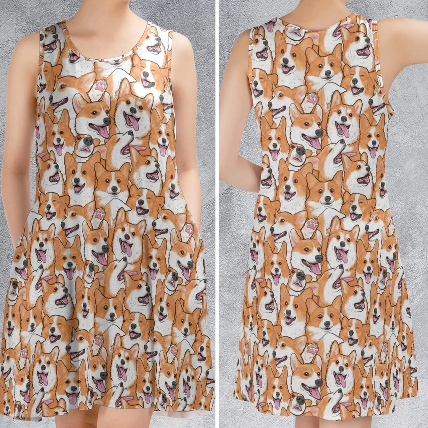 Sleeveless Dress - CNHDPHCQ