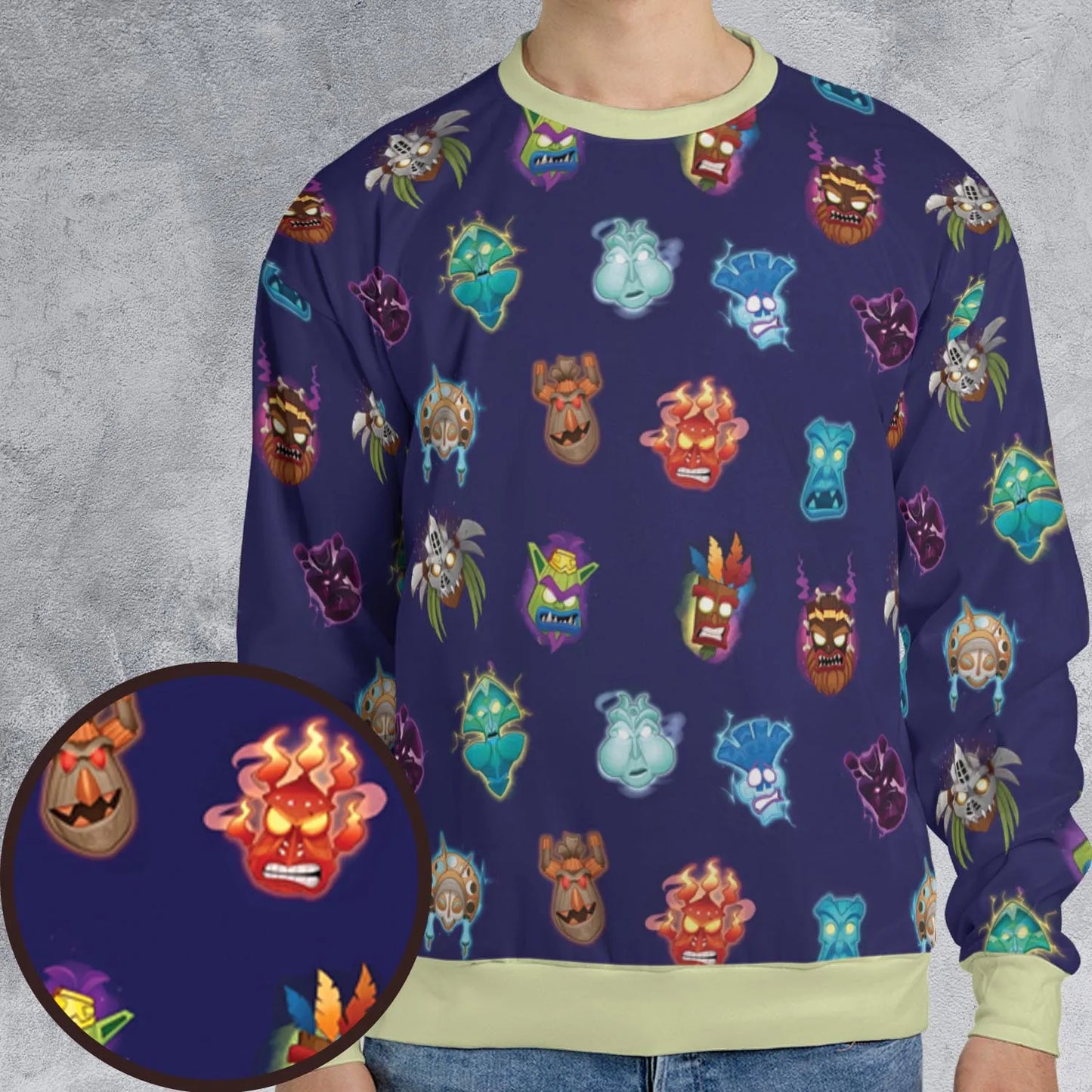 All-over Print Sweatshirt - NKJUSEBF