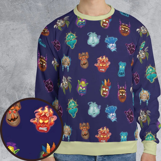 All-over Print Sweatshirt - NKJUSEBF