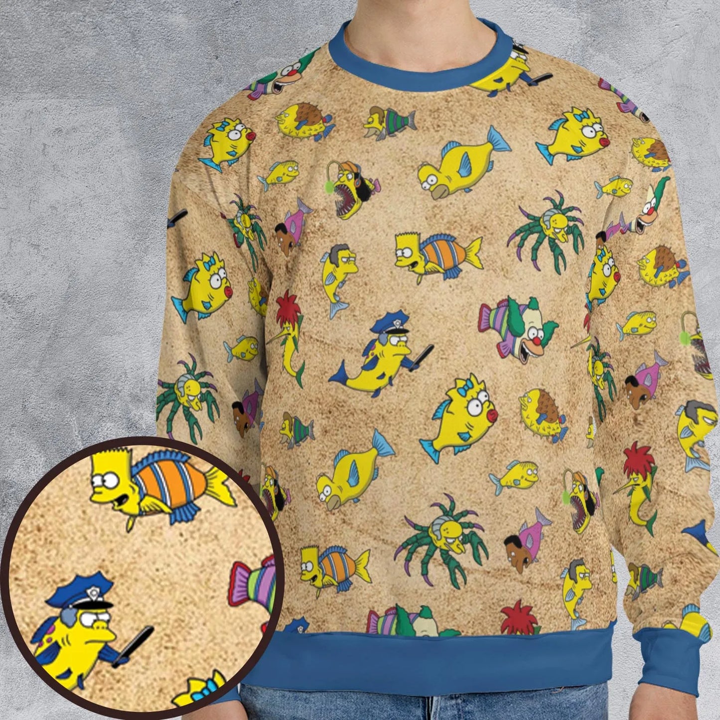 All-over Print Sweatshirt - SZP8FDJT