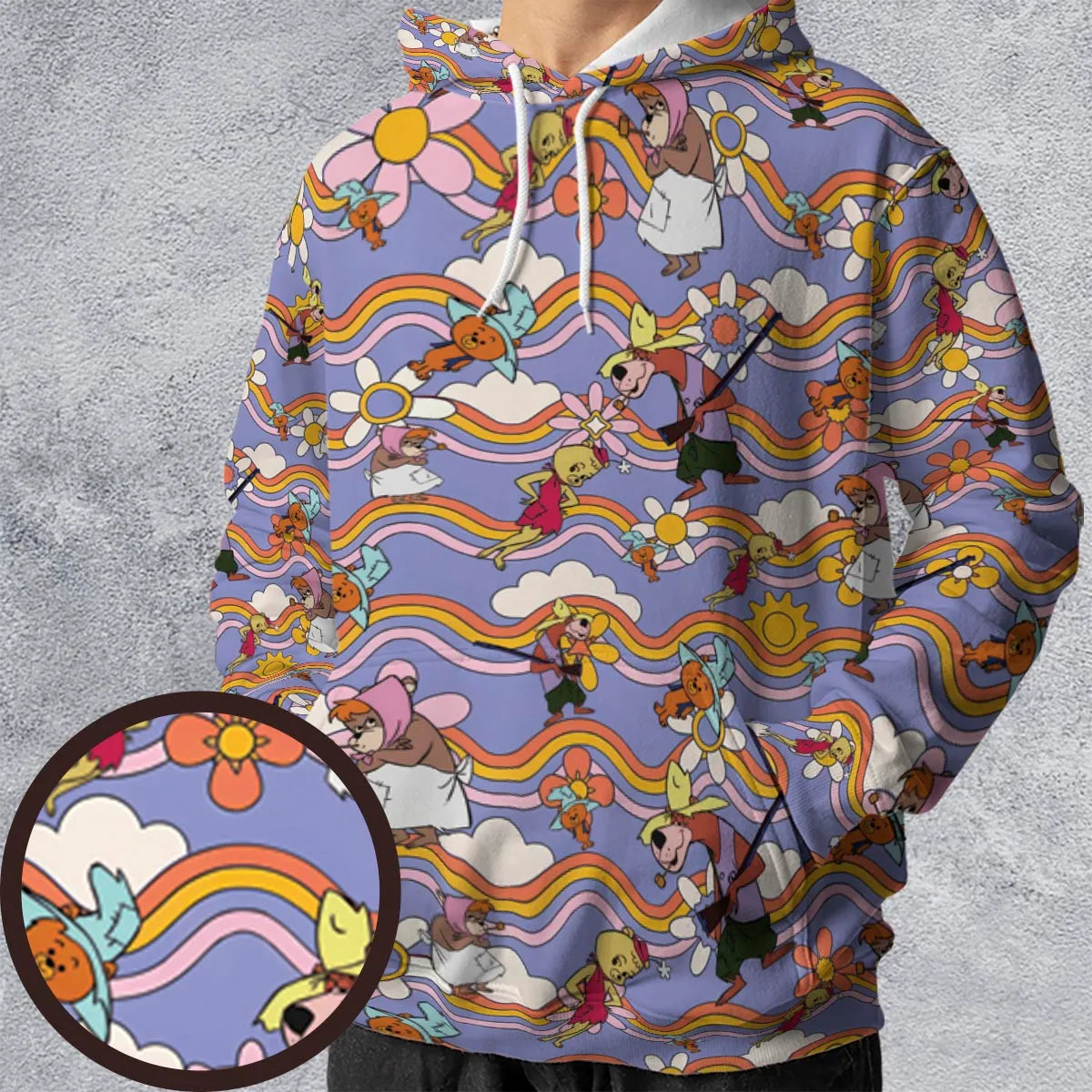 All-over Print Hoodie - SLT9G2JG