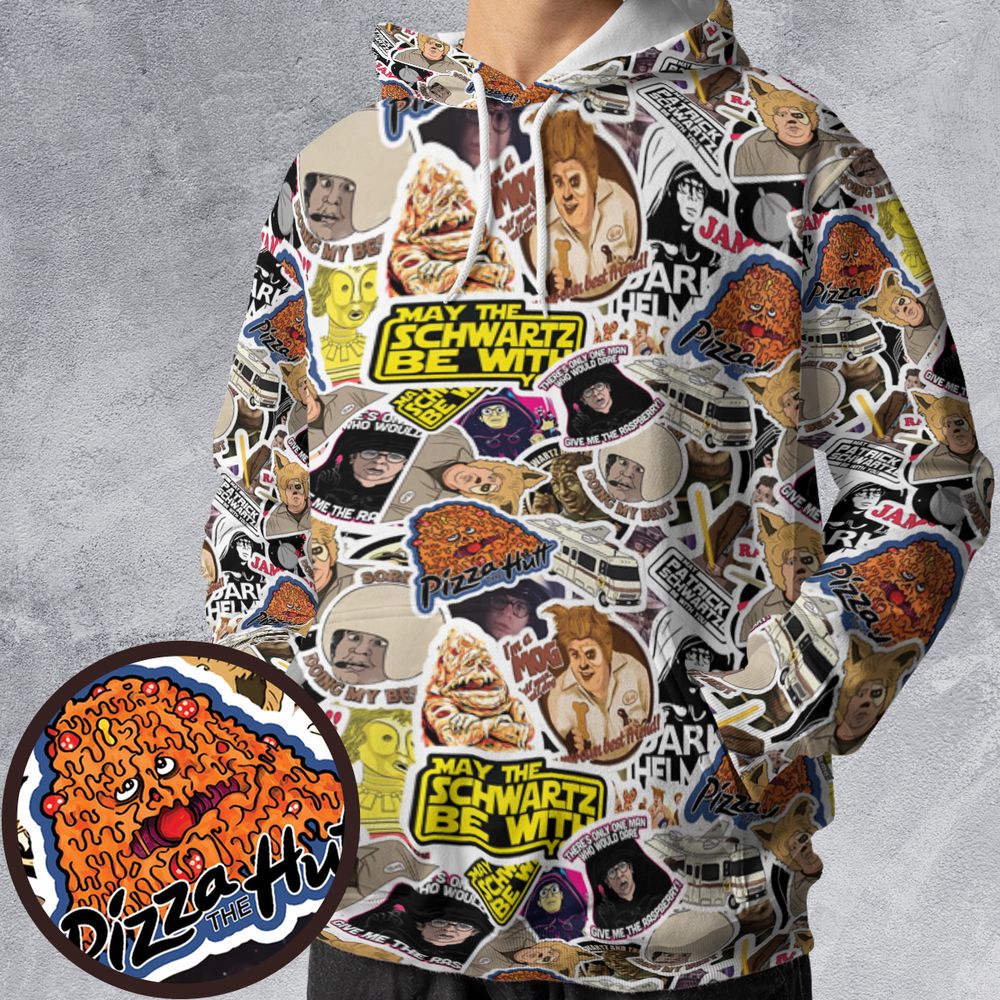 All-over Print Hoodie - 8T8M91WK -  - 1