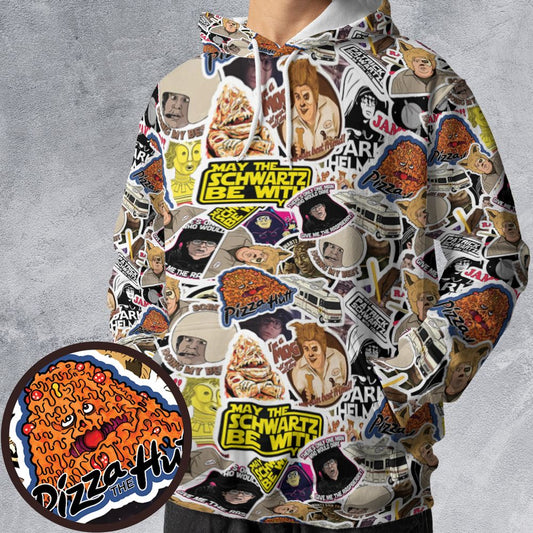 All-over Print Hoodie - 8T8M91WK -  - 1