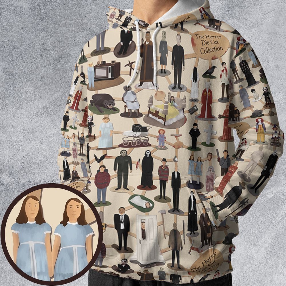 All-over Print Hoodie - GUDLR8JV -  - 1