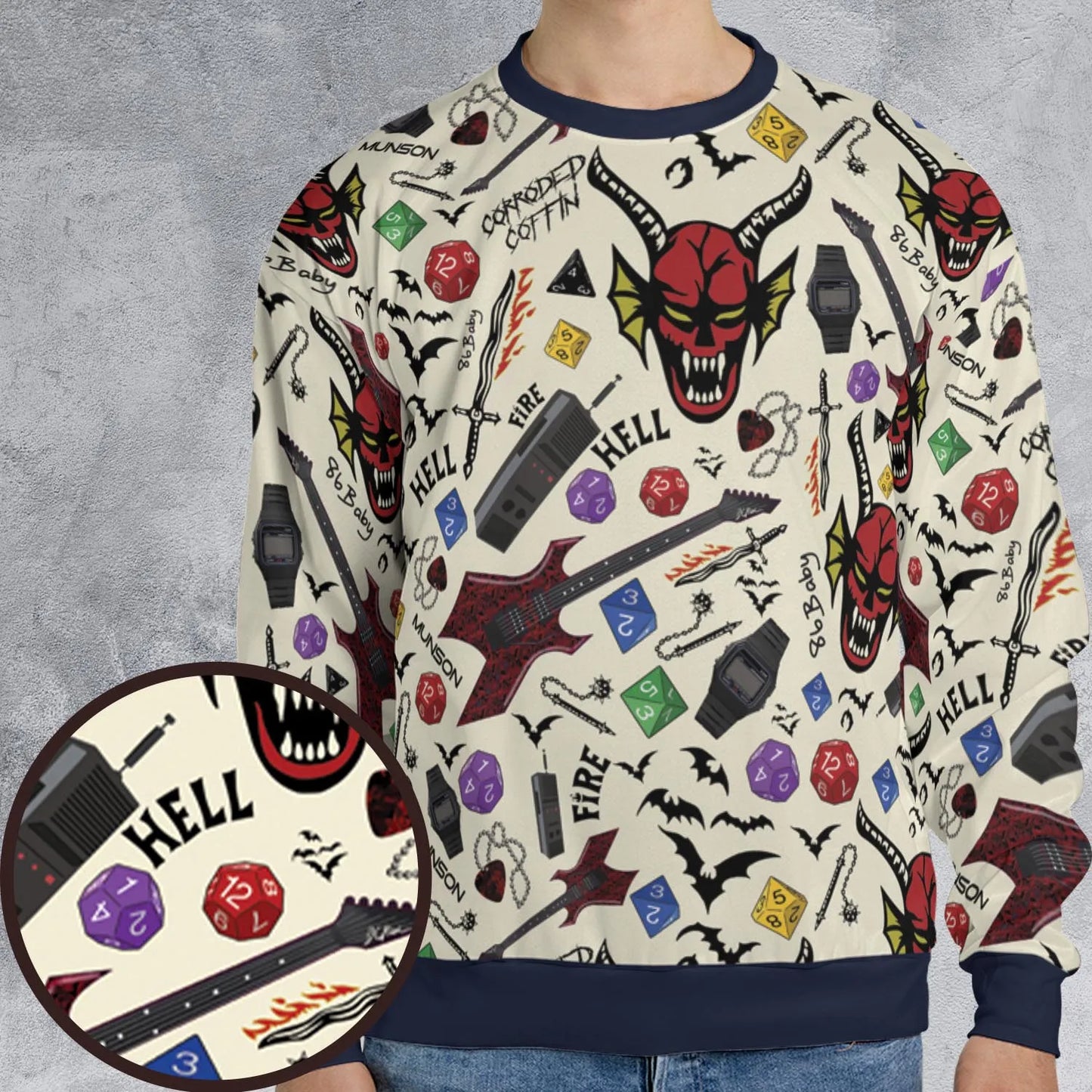 All-over Print Sweatshirt - 7JF853Z2