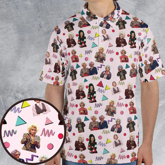 AOP Men/Women Polo Shirt - JZLBN5XQ