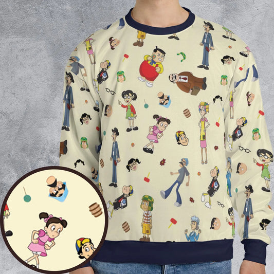 All-over Print Sweatshirt - H57CNBTK