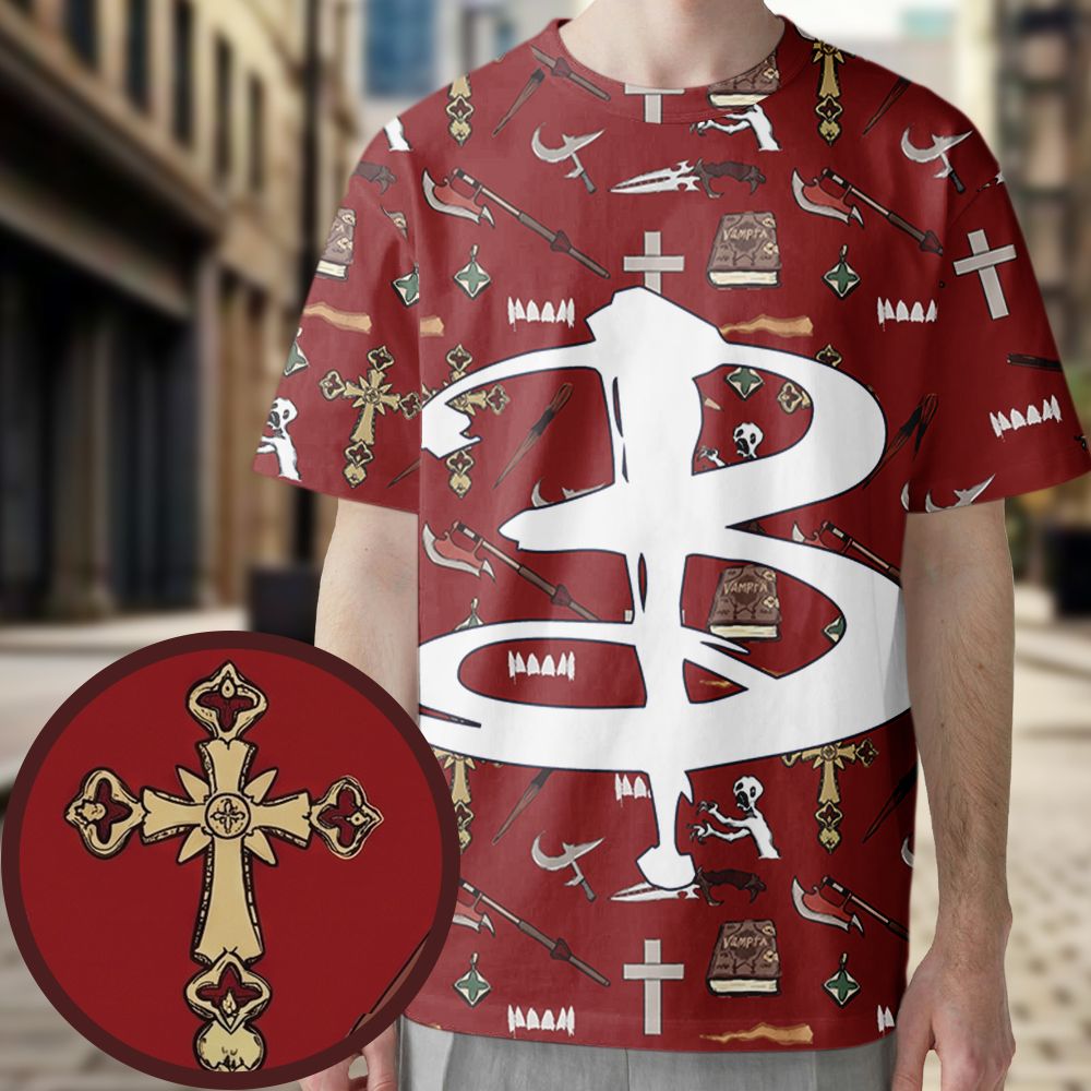All-Over Print Unisex T-Shirt - 4QVNTR53 -  - 1