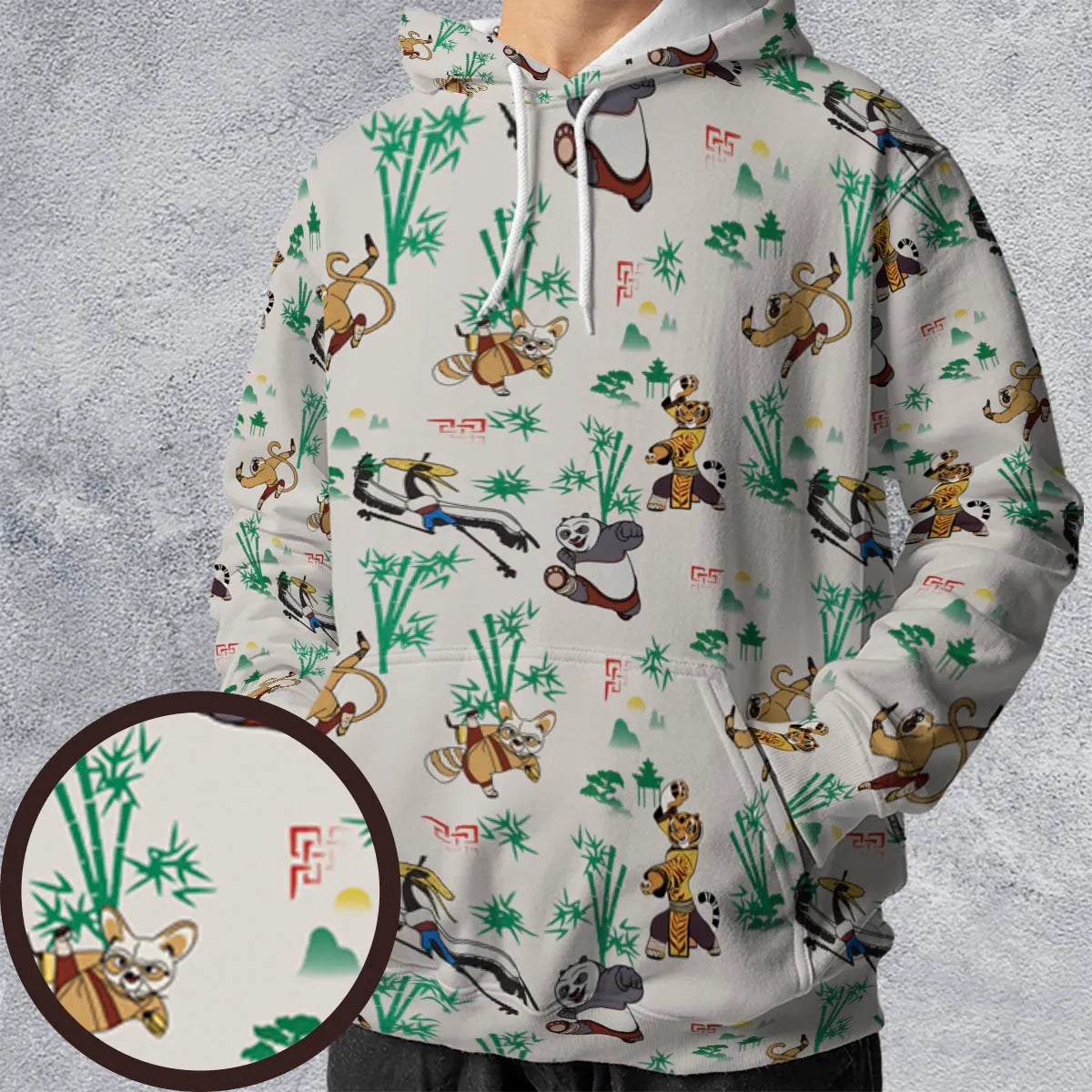 All-over Print Hoodie - 71MX7TRA
