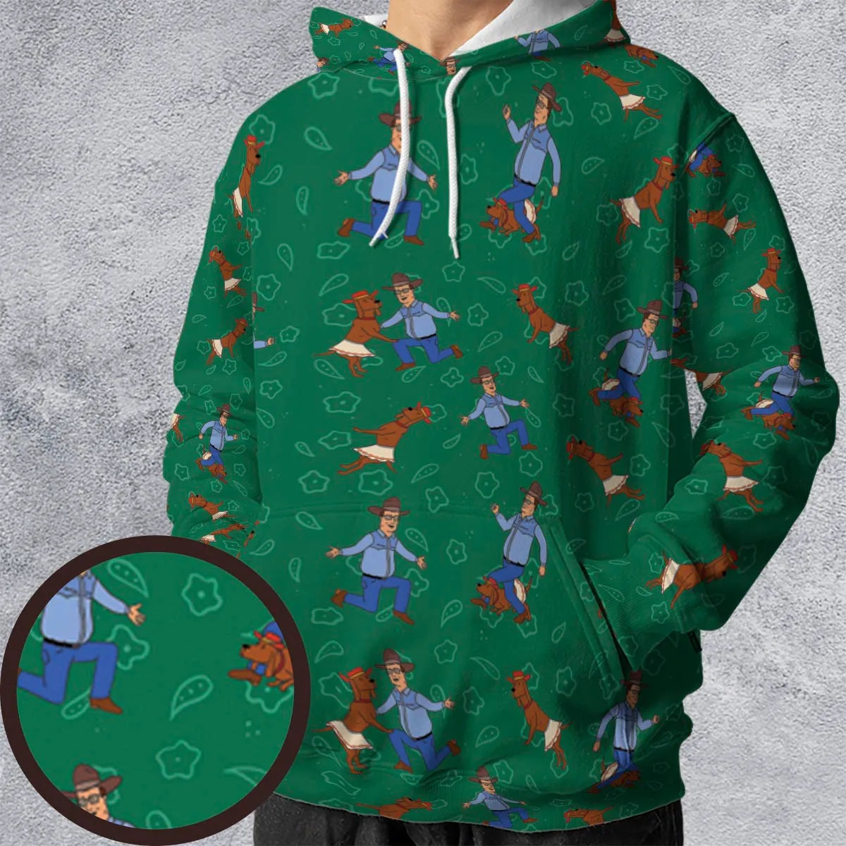 All-over Print Hoodie - YCXLHM3M