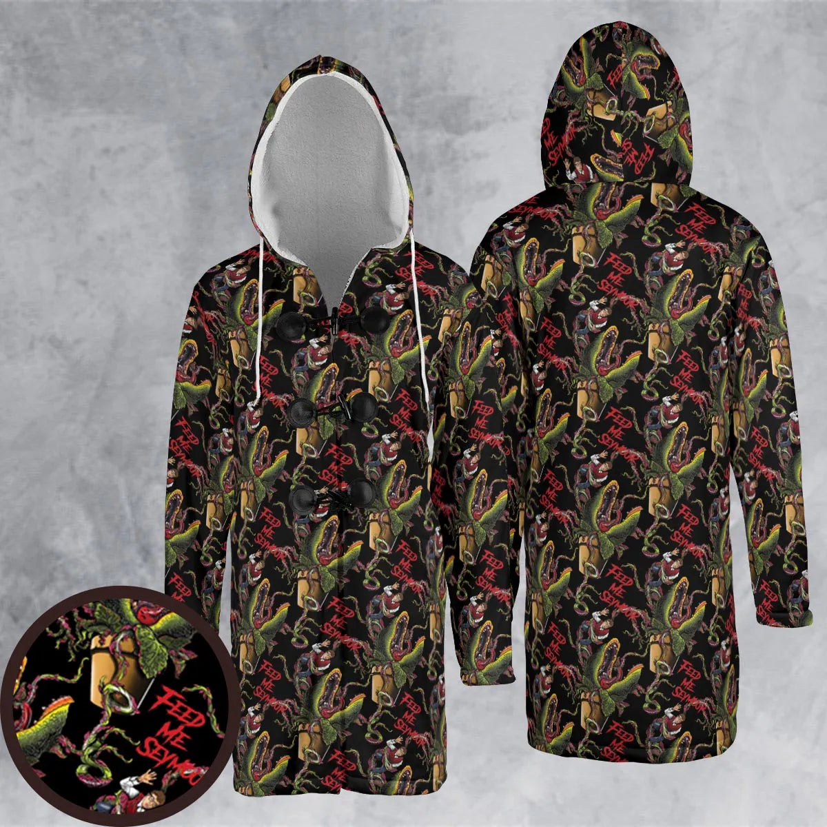 Hooded Cloak Coat - V98X7URC