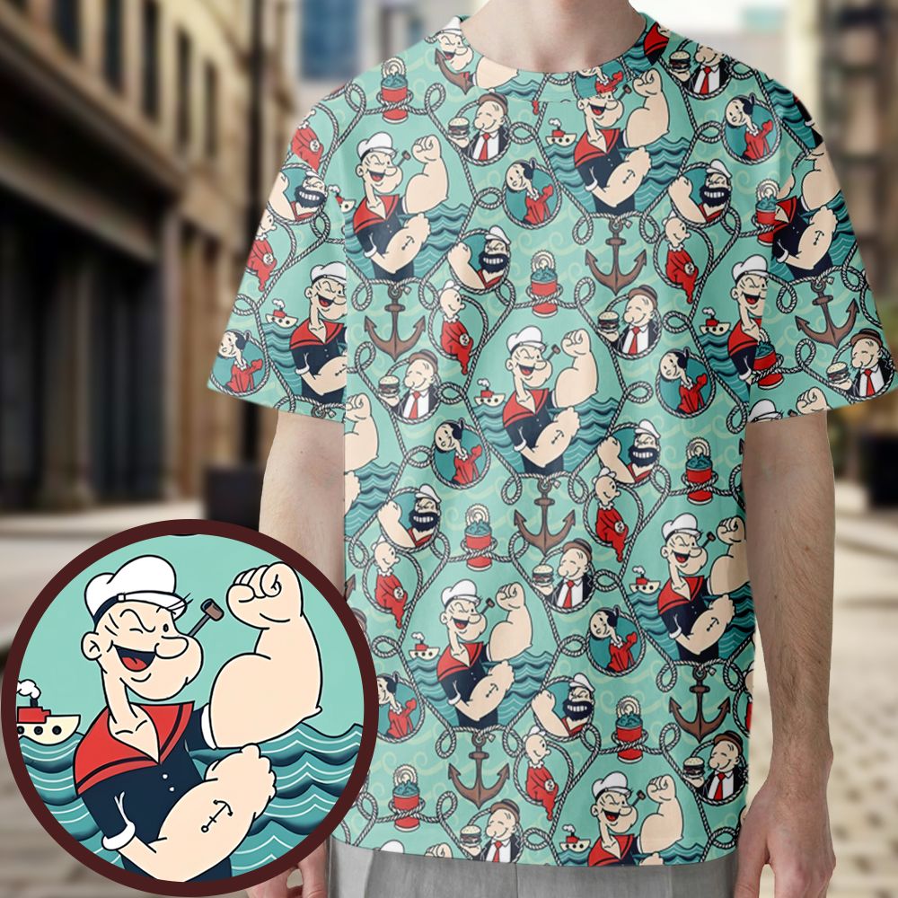 All-Over Print Unisex T-Shirt - SP87ALUM -  - 1