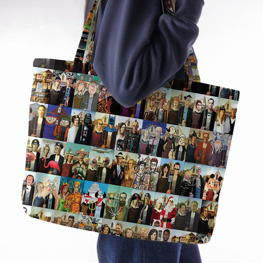 Large Tote Bag - 2AAMTCHQ -  - 1