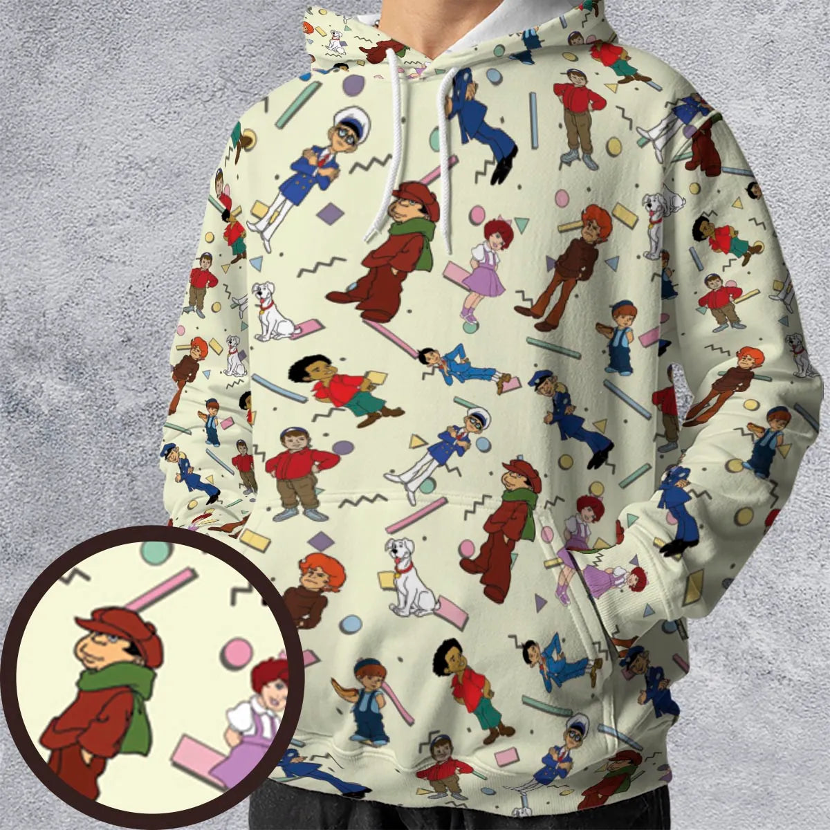 All-over Print Hoodie - PP51TU3F