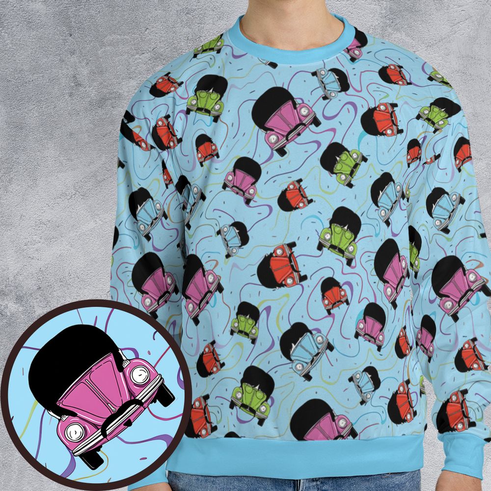 All-over Print Sweatshirt - Q8288XWX -  - 1