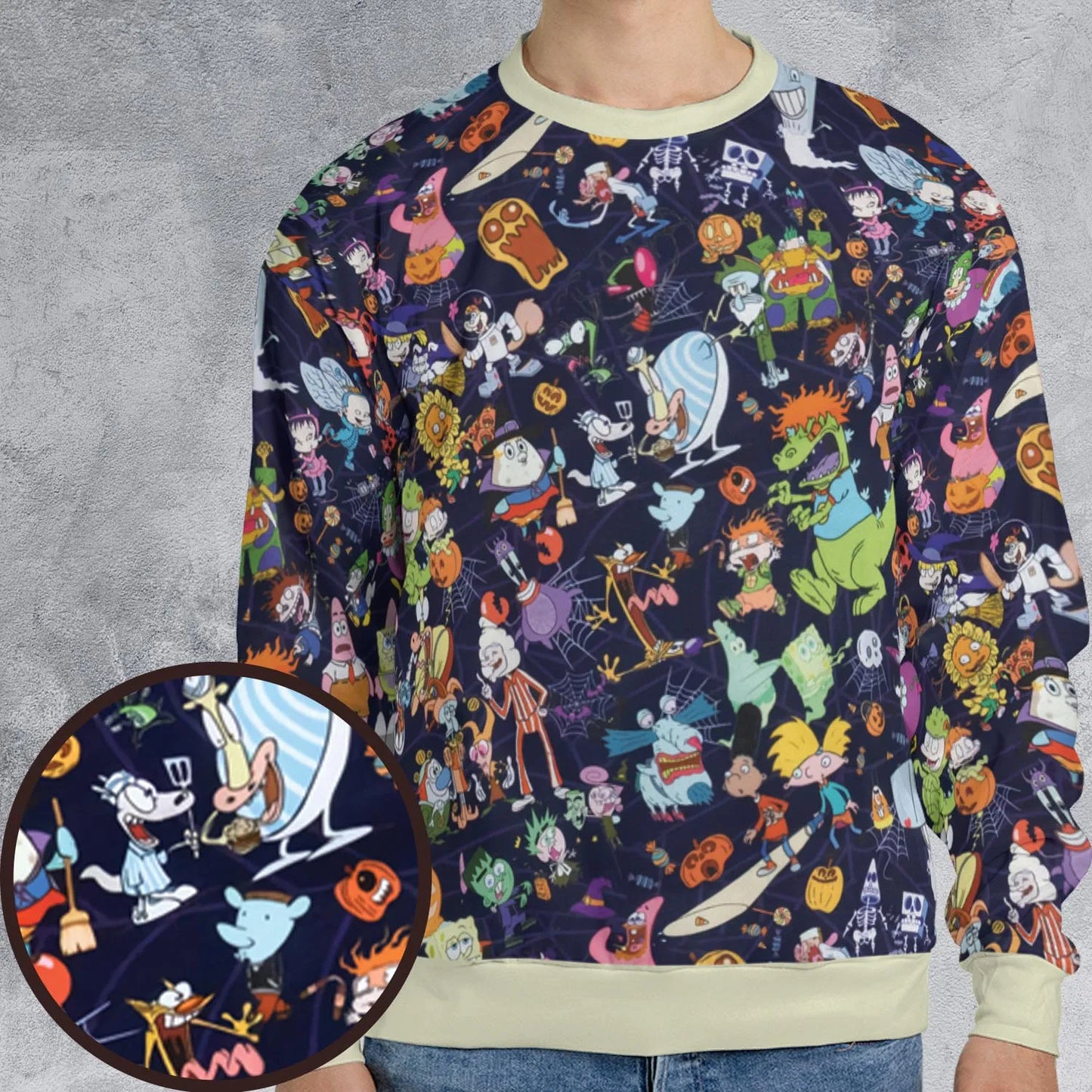 All-over Print Sweatshirt - QAXPVK8V