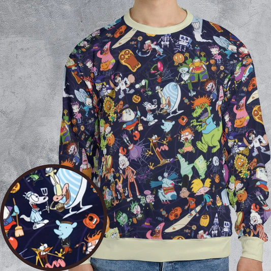 All-over Print Sweatshirt - QAXPVK8V