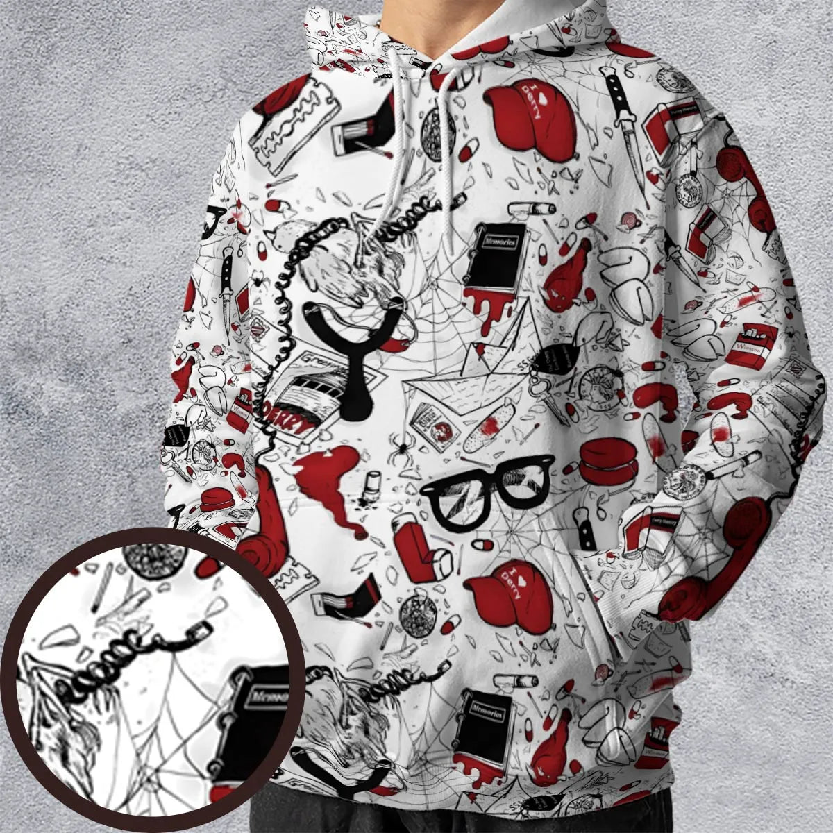 All-over Print Hoodie - R6TXA42S