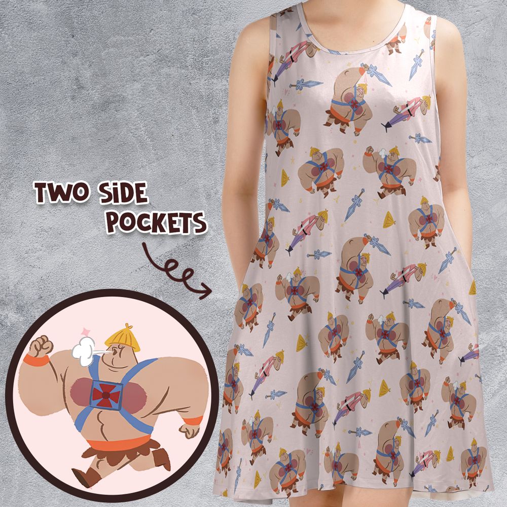 Sleeveless Dress - X3HWVA4T -  - 1