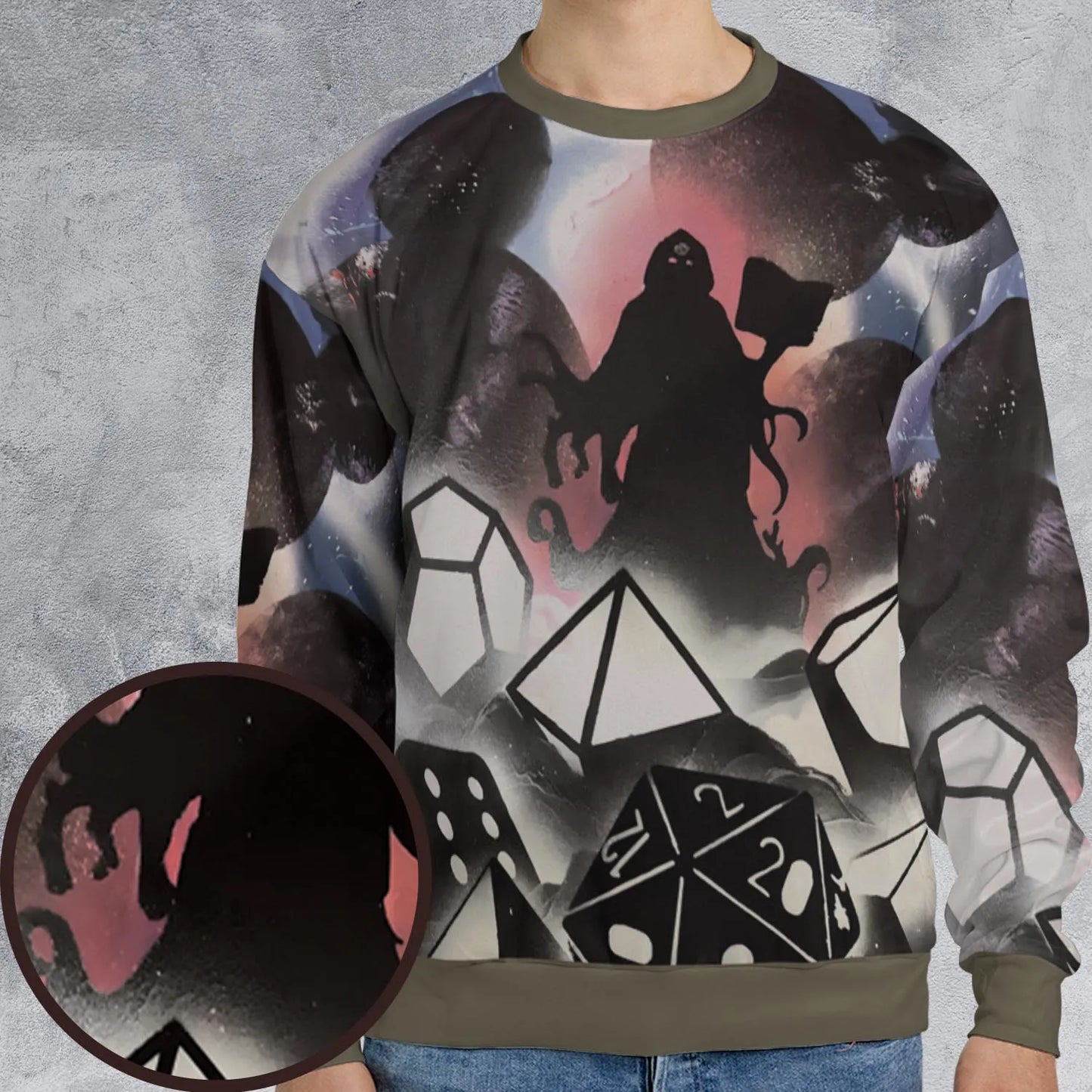 All-over Print Sweatshirt - V3VKBT96