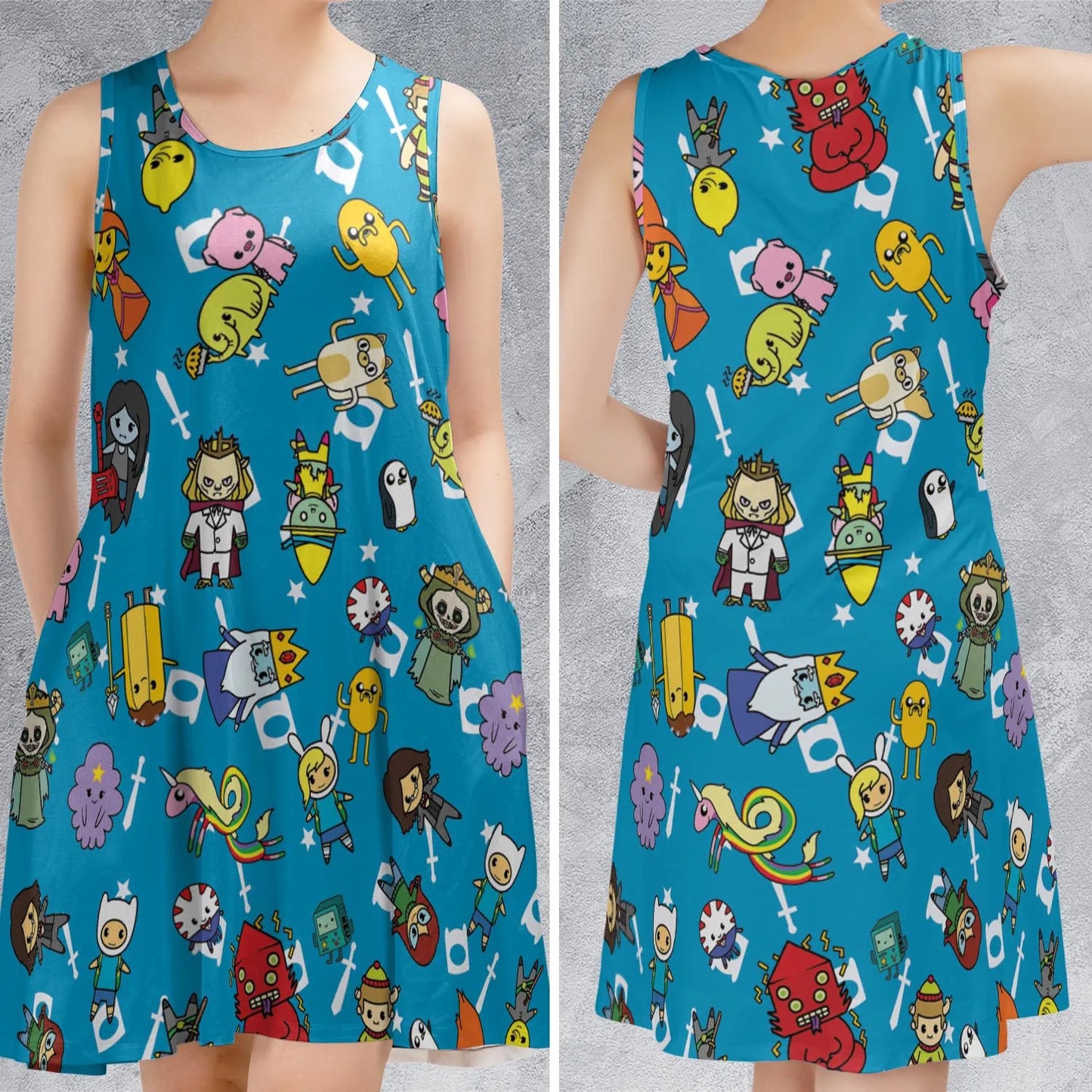 Sleeveless Dress - P4GXE2Q4