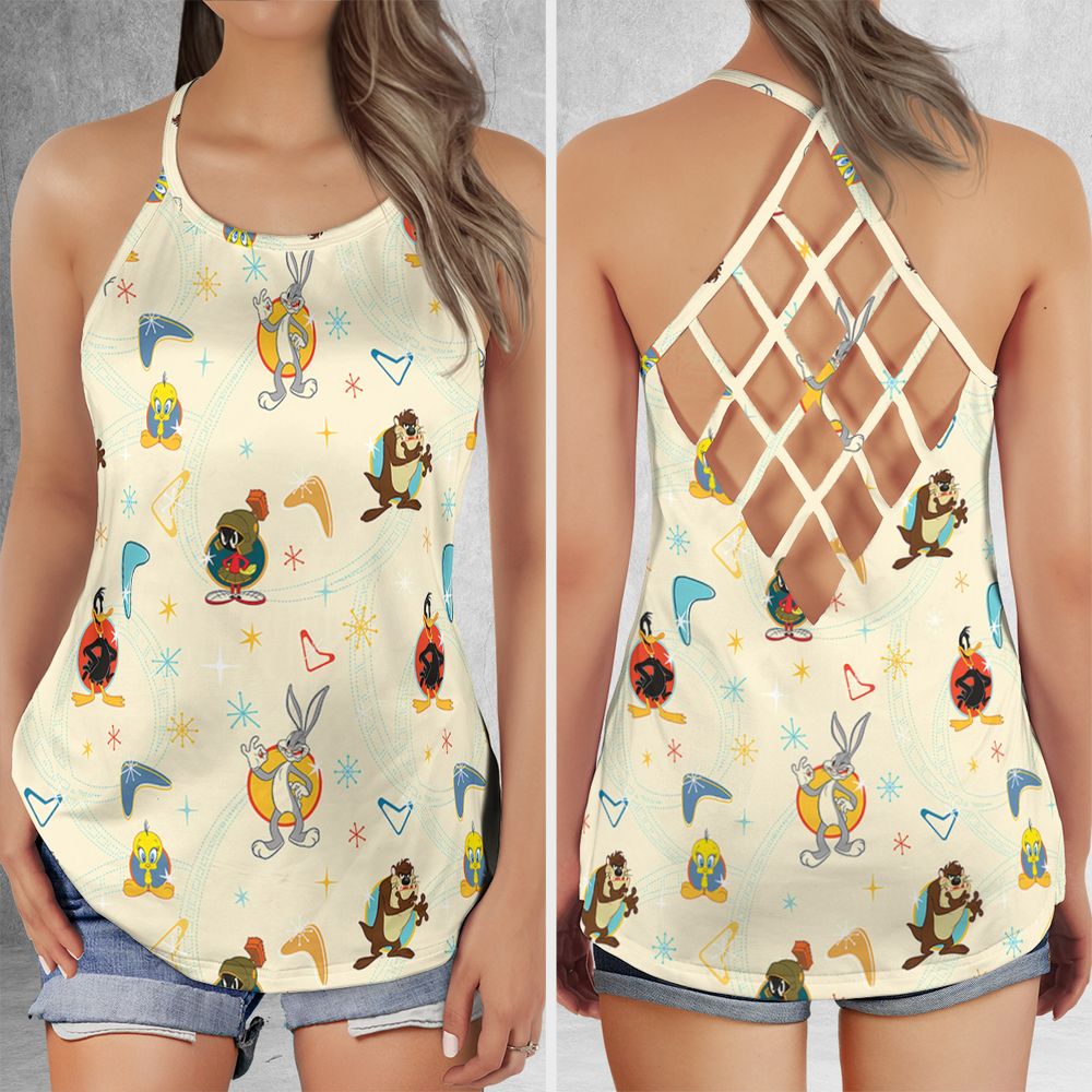 Criss Cross Tank Top - M76YD42E -  - 1