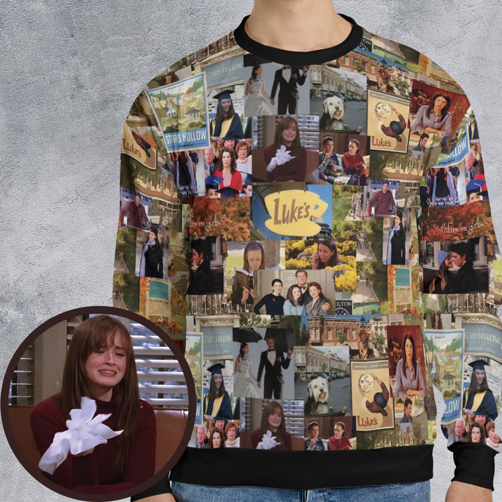 All-over Print Sweatshirt - VZ37D6YW -  - 1