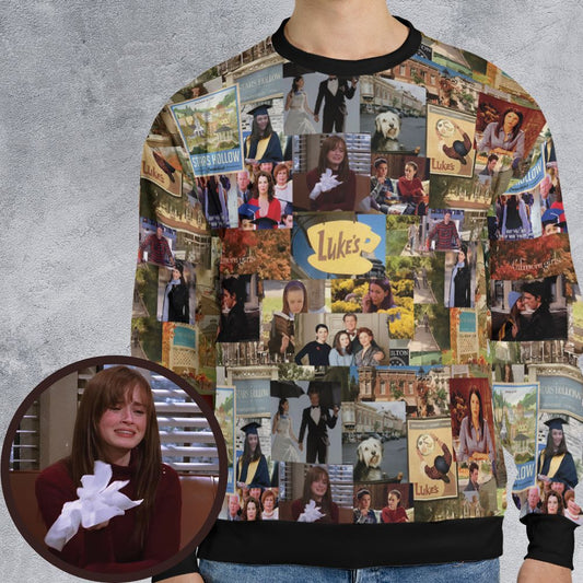 All-over Print Sweatshirt - VZ37D6YW -  - 1